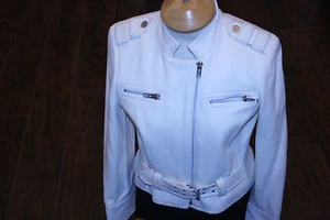 White Coat size M Tommy Hilfiger Jacket Size Medium Tommy Hilfiger Coat size M - Picture 1 of 9