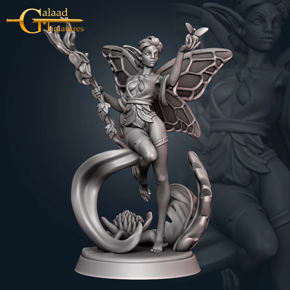 Fae Folk Fairy Faerie 01A - Miniature di Galaad - Fantasy Dungeons & Dragons Mini