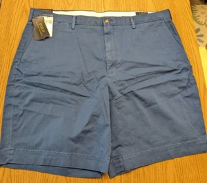 NWT Polo Ralph Lauren Classic Fit Stretch Cotton Shorts, Blue, 42 - Picture 1 of 6