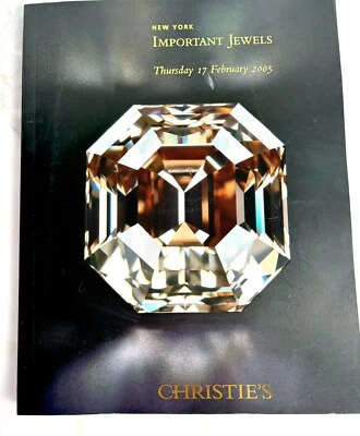 CHRISTIE’S AUCTION NY IMPORTANT JEWELS FEB 17, 2005 HUGE DAVID WEBB BVLGARI VCA - Image 1 of 4