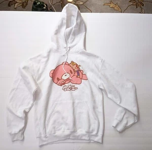 Gloomy Bear Hoodie White Hood Clothing Character Kawaii Anime Medium - Picture 1 of 3