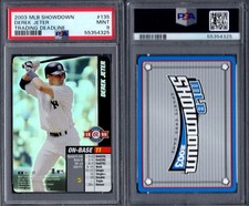 PSA 9 2003 MLB Showdown Trading Deadline FOIL Derek Jeter POP1 NONE↑ G00 3052
