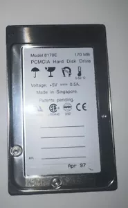 DISQUE DUR PCMCIA 170 Mo 8170E VIPER INTÉGRAL. rs2 - Photo 1/8