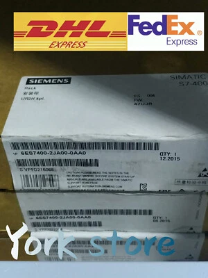 1PC Siemens 6ES7400-2JA00-0AA0 6ES7 400-2JA00-0AA0 New In Box Fast Shipping - Image 1 of 2