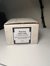 1992 Traks Complete set (200) plus 1992 Traks Racing Machines Bonus set (20)