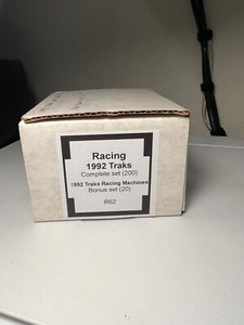 1992 Traks Complete set (200) plus 1992 Traks Racing Machines Bonus set (20)