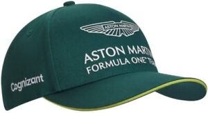 Aston Martin F1 Team Adjustable Green Unisex Baseball Cap - Mega Clearence