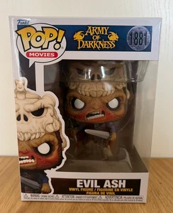 NEW Evil Ash Funko Pop Army of Darkness #1881 Vinyl Figure Movies - Picture 1 of 6