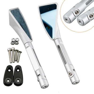 Espelhos laterais traseiros CNC L&R para Kawasaki Ninja 1999-2003 ZX9R e 2001-2003 ZX6R S - Imagem 1 de 4