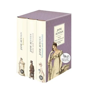 3 Bücher von Jane Austen im Schuber - Emma, Stolz und Vorurteil, Verstand und Ge - Bild 1 von 1