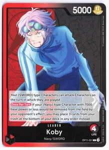 Koby Leader A Fist of Divine Speed OP11-001 NM - Bild 1 von 2