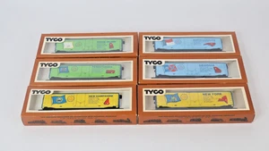 (6) Vintage HO Gauge Tyco State of the Union box cars N.O.S. - Picture 1 of 12