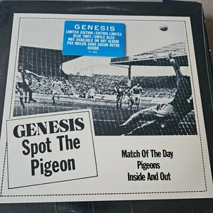 Genesis Spot The Pigeon Vinyl Single 1977 Limited Edition Blue Vinyl - Picture 1 of 4