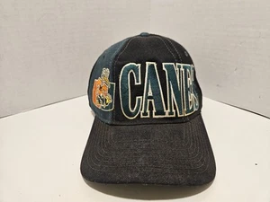 De colección University of Miami Hurricanes "CANES" Starter Tri Power Snapback Hat - Imagen 1 de 17