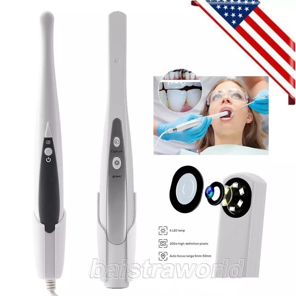 Cámara dental intraoral USB digital imagen intraoral lámpara de 6 luces LED Foto 1 de 1