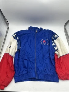 Chaqueta cortavientos olímpica Starter Stars 1996 Atlanta Team USA. Talla XL - Imagen 1 de 14