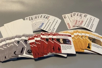 Juego de mesa Star Wars Risk Clone War 2005 solo tarjetas de repuesto Foto 1 de 4