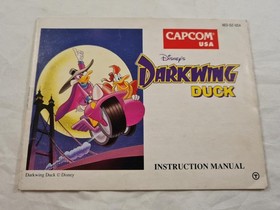 * Darkwing Duck * Manual only!! * Nintendo NES * NTSC *
