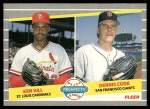 1989 Fleer #652 Ken Hill / Dennis Cook - Picture 1 of 2