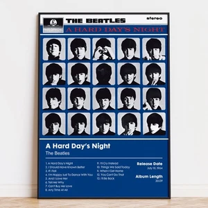The Beatles A Hard Day's Night Album Poster - Bild 1 von 2
