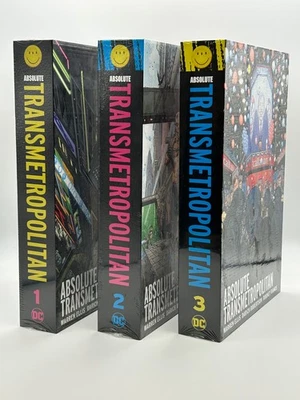 Absolute Transmetropolitan 1, 2, 3 Volume HC Set DC Comics Vertigo New - Image 1 of 4