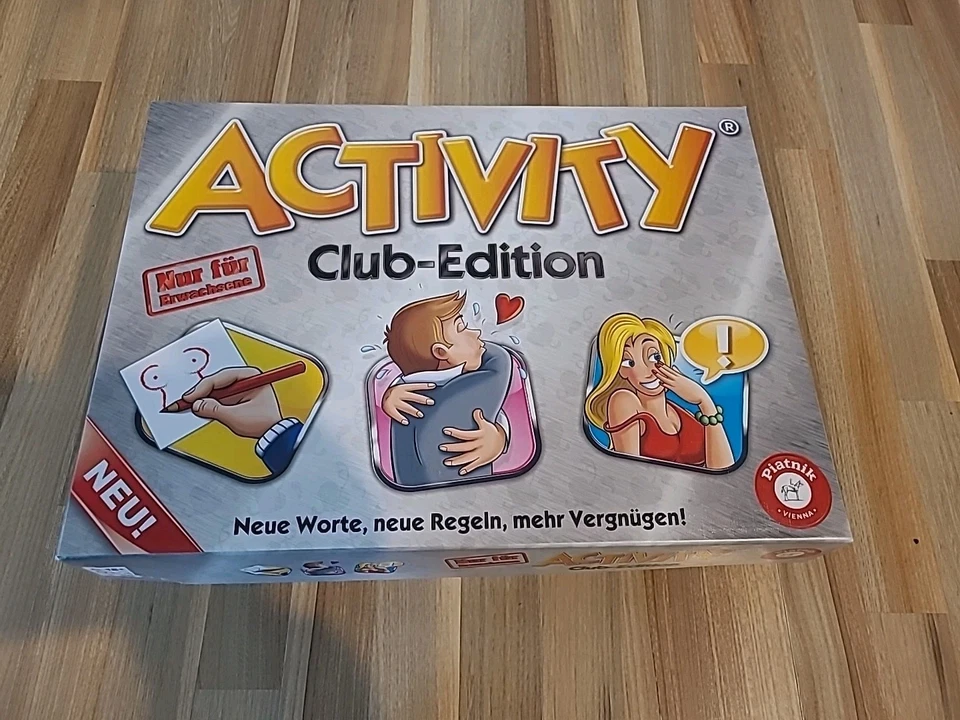 Activity Club Edition Ü18 Neue Edition Brettspiel Gesellschaftsspiel Partyspiel - Bild 1 von 2