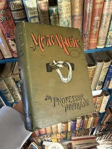c1890s More Magic : Professor Hoffman : Book of Magic Tricks - Picture 1 of 6