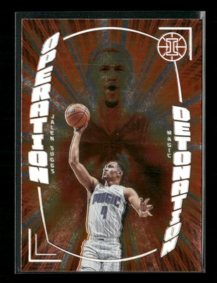 2021 Panini Illusions #32 Damian Lillard Operation Detonation Orange - Image 1 of 2