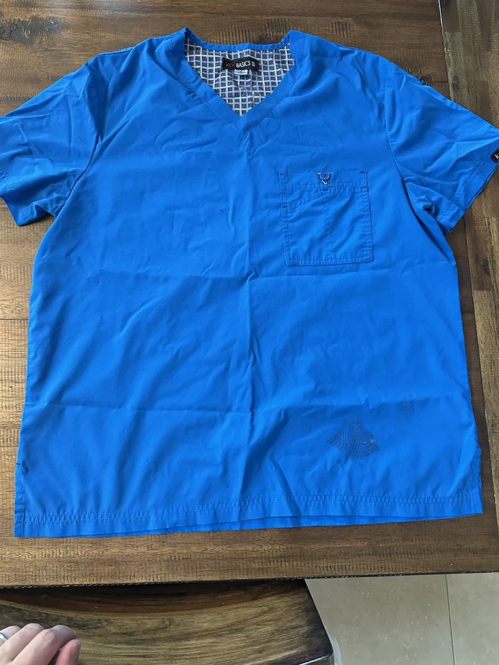 Koi скраб верхний мужской королевский синий карман - Изображение 1 из 4