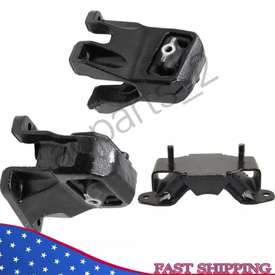 Front L & R Engine & Trans Mount 3PCS 2002-2005 for Dodge Ram 1500 2500 4.7L RWD - Image 1 of 4
