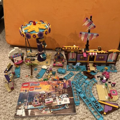 LEGO FRIENDS: Heartlake City Amusement Pier (41375) Incomplete See Images - Image 1 of 4