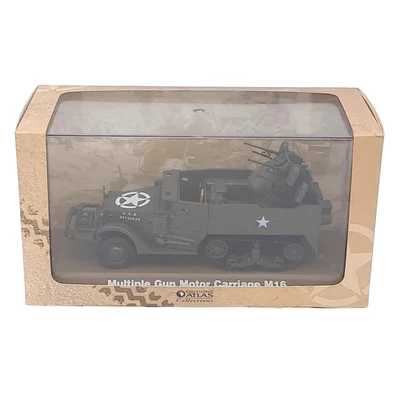 Atlas Editions WWII M16 Multiple Gun Motor Carriage 1:43 Diecast Military Model - Image 1 of 4