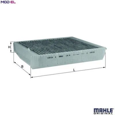 FILTER CABIN AIR LAK 54 FOR VOLVO S80 XC90/SUV S60 XC70/CROSS/COUNTRY S70 V70 - Image 1 of 4