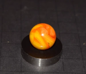 💥Peltier 🐉Golden Dragon Swirl 🐉 Premium Toy Marble Size .640"=41/64" MINT - Picture 1 of 5