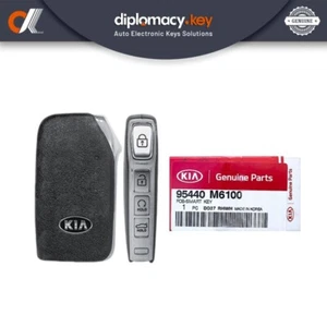 Genuine KIA Cerato 2018-2019 Smart Key 4 Buttons 433MHz 95440-M6100 - Picture 1 of 2