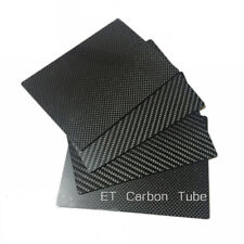 3K Carbon Fiber Board Plate 1mm 2mm 3mm 100x250 200x250 Carbon Fiber Sheet US