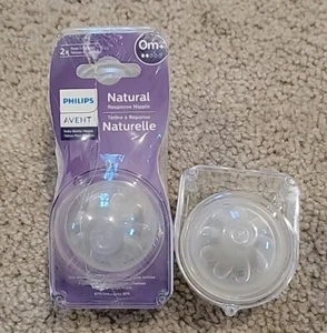 0m+ Phillips Avent Natural Response Nipple 6pk - Picture 1 of 8