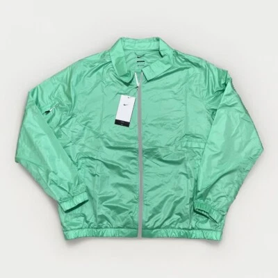 Chaqueta de golf Nike Phoenix sin guiones verde calce suelto DX9214-363 para hombre talla L Foto 1 de 4