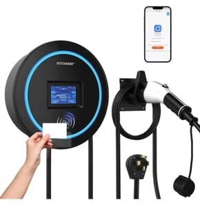 FSTCHARGR L1 L2 Smart EV Charger ~ NEMA 14-50 Plug ~ 5-32A 240V *5063MI(B366) - Picture 1 of 7