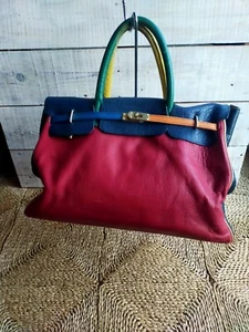 sac jacques carriat cuir pleine fleur - Picture 1 of 13
