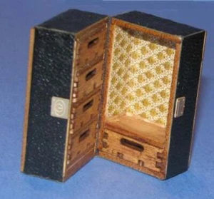 1:12 Dollhouse Miniature Deluxe Trunk Kit DI TY302 - Picture 1 of 4