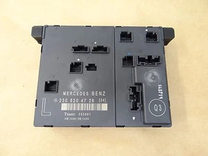 2006 MERCEDES SL500 R230 DOOR CONTROL MODULE FRONT LEFT DRIVER SIDE 2308204726 - Imagen 1 de 3