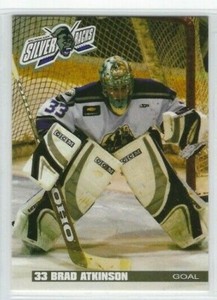 2004-05 Salmon Arm Silverbacks (BCHL) Brad Atkinson (goalie)