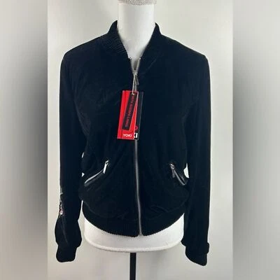 Yoki Sport Outerwear Collection Velour/ suede material jacket size Lg NWT - Image 1 of 4
