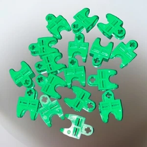 LEGO Bionicles Parts 32174 Technic Axle Connector 2x3 Ball Socket Grass Green - Picture 1 of 3