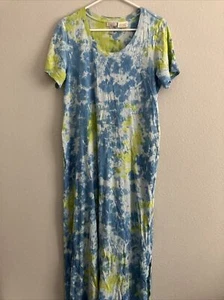 Vestido LOGO de Lori Goldstein Reg Beach Street Tie-Dye - Azul (talla pequeña) A598817 - Imagen 1 de 3