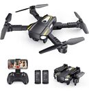 SANROCK H859 Drone with 1080P HD Camera for Adults Kids Beginners, Foldable Mini