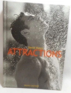 Attractions David Vance H/C 2001 1st Edition Male Photography Bruno Gmunder - Picture 1 of 5