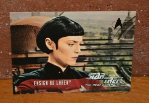 STAR TREK THE NEXT GENERATION TRADING CARD 525 RO LAREN MICHELLE FORBES