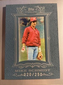 Topps Sterling 2007 Mike Schmidt #230 #’d 020/250 1/1 ¡Su número de camiseta! - Imagen 1 de 2